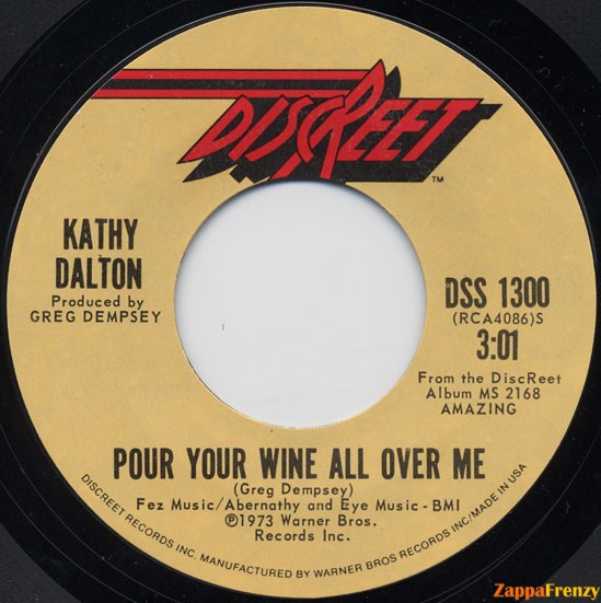 Pour Your Wine All Over Me